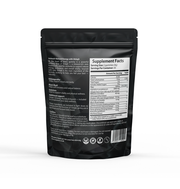 Shilajit Advanced Gummies