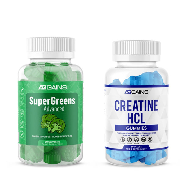 Gut Health And Strength / Super Greens & Creatine Hydrochloride