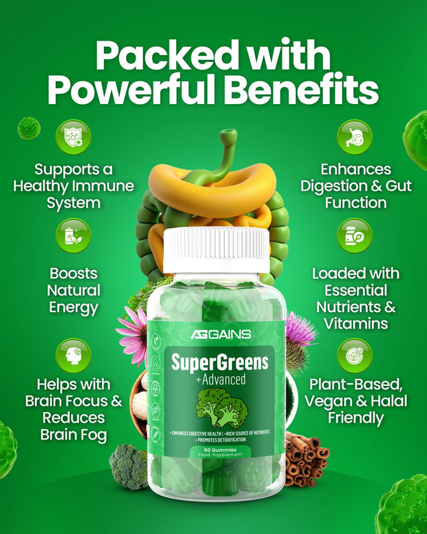 Supergreens Advanced Gummies