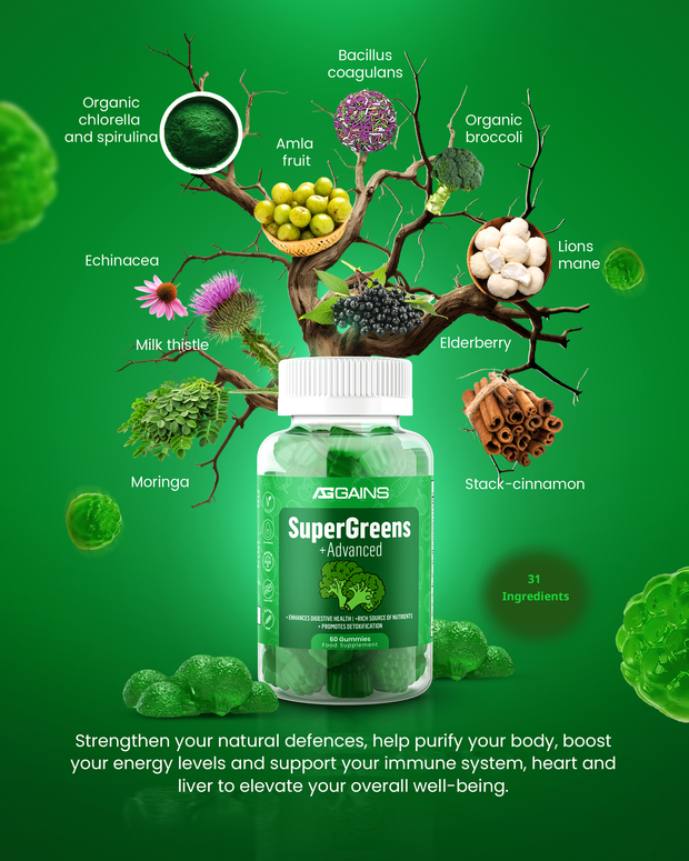 Supergreens Advanced Gummies